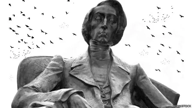 Estatua de Chopin en Polonia