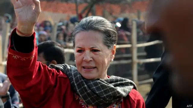 सोनिया गांधी, कांग्रेस