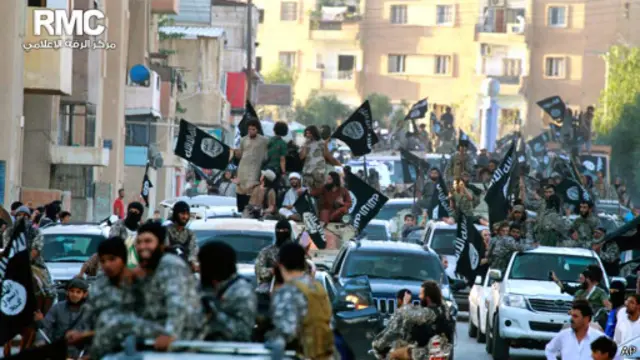 شهر رقه مقر دولت اسلامی محسوب می‌شود