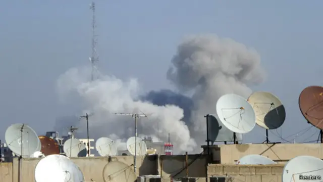 رقه هدف حملات هواپیماهای ائتلاف و همچنین ارتش سوریه قرار داشته است