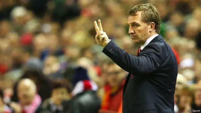 Huấn luyện viên đội Liverpool, ông Brendan Rogers