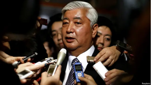 57岁的中谷元曾在前首相小泉纯一郎01年第一次内阁成立时出任防卫厅长官。