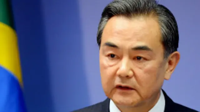 चीनी विदेशमंत्री वांग ई