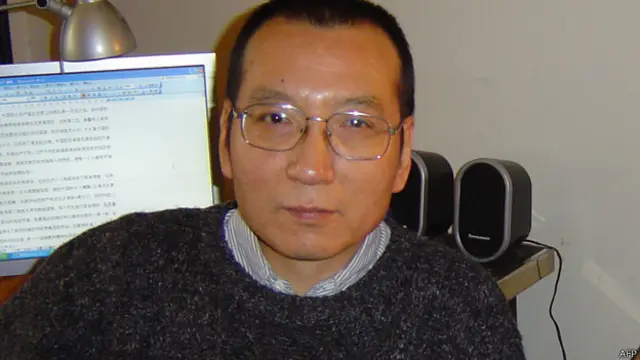 劉曉波攝於廣州（2005年）