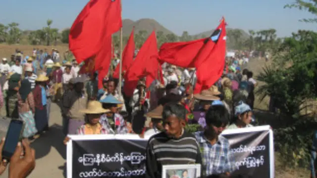 Letpadaung protest