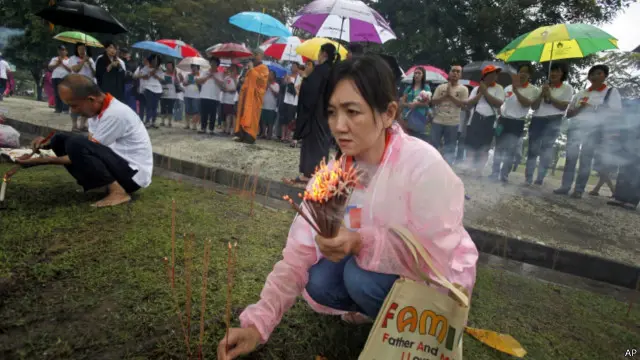 تھائی لینڈ میں ان جرمن، آسٹریلوی اور سوئس افراد کے لیے میموریل سروس منعقد ہوئی جو سونامی کا شکار ہوئے تھے