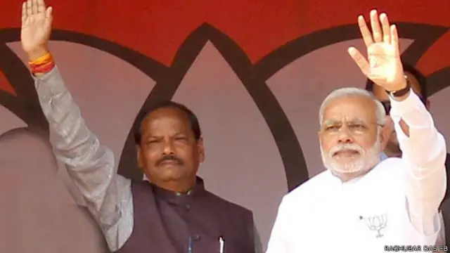 रघुबर दास और मोदी