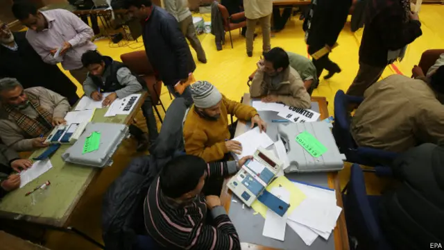 जम्मू-कश्मीर में मतगणना