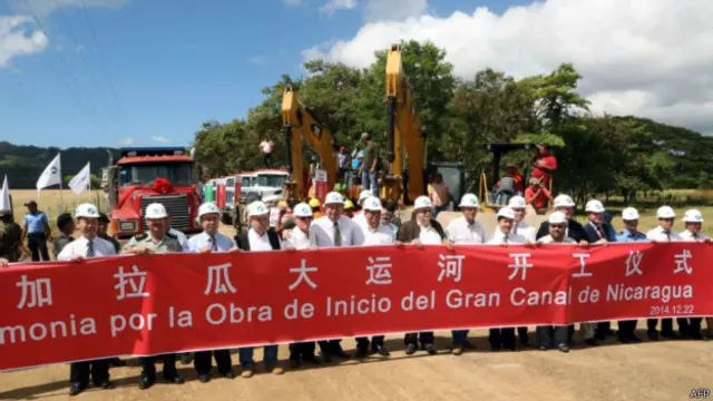 尼加拉瓜大運河開工