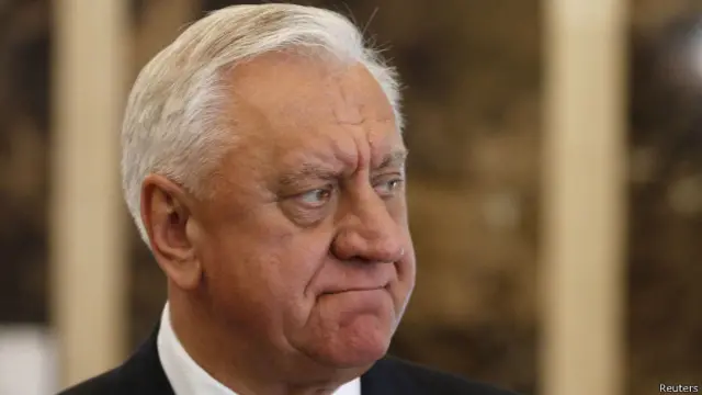 теперь уже экс-премьер Михаил Мясникович