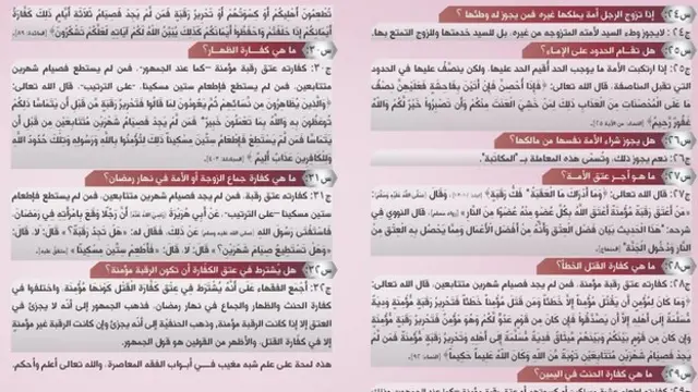 د اسلامي دولت یوه خپره شوې پاڼه د ښځینه بندیانو سره د جنګیالیو د جنسي فعالیتونو په اړه لارښوونې کوي