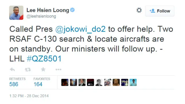 Twitter PM Singapura