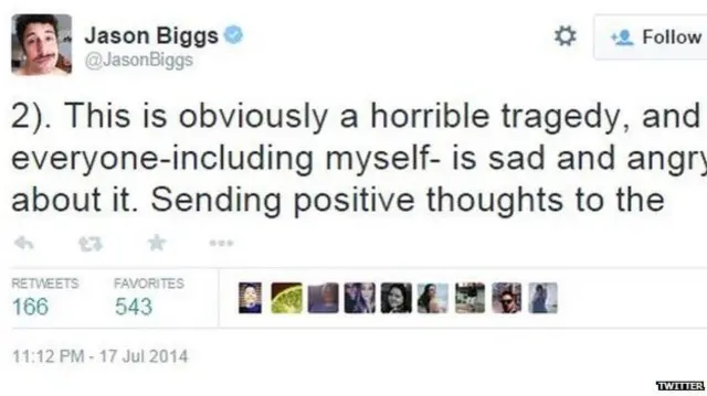 ’یہ یقناً بہت بڑا حادثہ ہے اور میں سب کے ساتھ غم اور غصے میں شریک ہوں‘