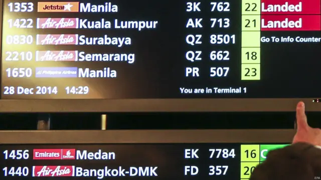 ایک شخص سنگاپور کے چانگی ہوائی اڈے پر پروازوں کے معلوماتی بورڈ کے آگے کھڑا ہے۔ 