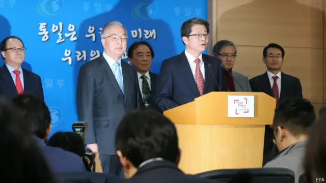 جنوبی کوریا کے اتحاد کے وزیر رییو کیہل جائے نے ایک پریس کانفرنس میں یہ پیشکش کی