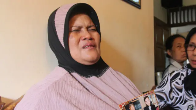 Sumingsri terakhir kali kontak dengan anaknya melalui layanan pesan instan.