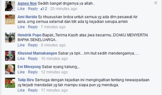 komentar di Facebook