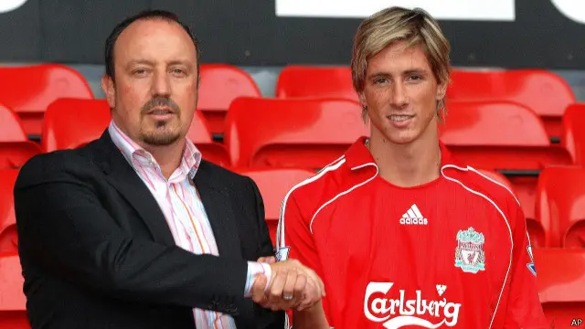 Fernando Torres mulai berkiprah di Liga primer setelah bergabung dengan Liverpool (2007-2011).