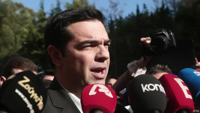 Alex Tsipras, líder da oposição grega