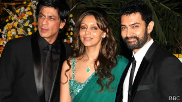 शाहरुख़ ख़ान, गौरी ख़ान, आमिर ख़ान