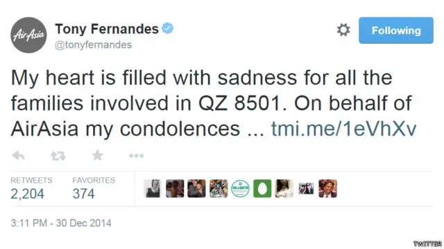 twitter tony fernandes