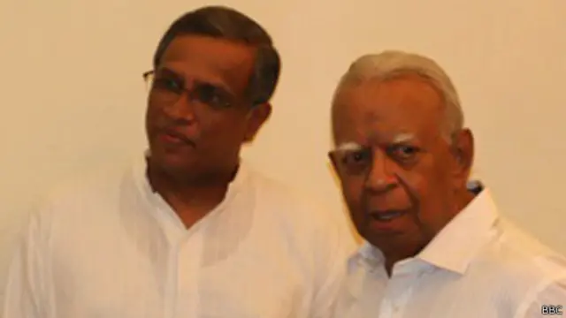 මේ නඩු තියෙන්නේ ත්‍රස්තවාදය වැළැක්වීමේ පනත යටතේ. ඒ පනතම අහෝසි කරනවා කියල දැන් ආණ්ඩුව මානව හිමිකම් කවුන්සිලයේදී පොරොන්දුවක් දී තියෙනවා - සුමන්දිරන් මන්ත්‍රීවරයා (වමේ) 