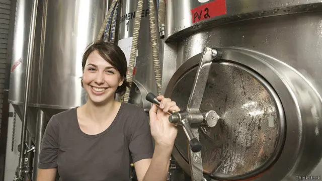 В микропивоварне