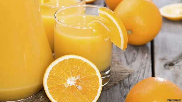 Апельсины и сок