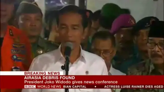 印尼总统佐科·维多多希望家属们能坚强地面对悲剧