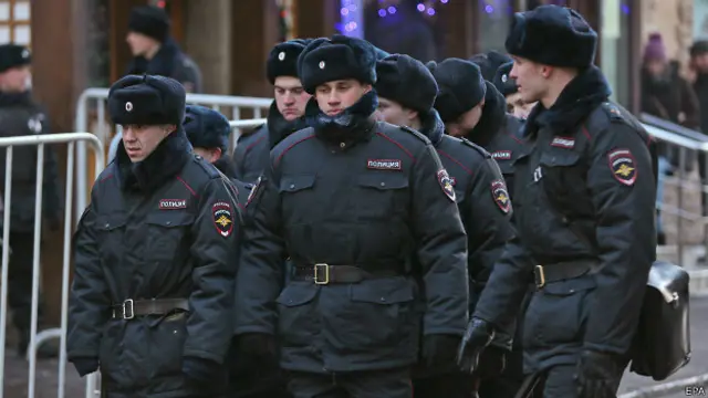 रूस में पुलिस