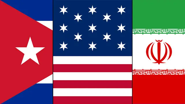 ایران آمریکا کوبا