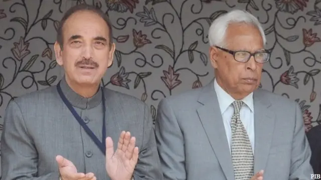 गुलाम नबी आजाद और एनएन वोहरा