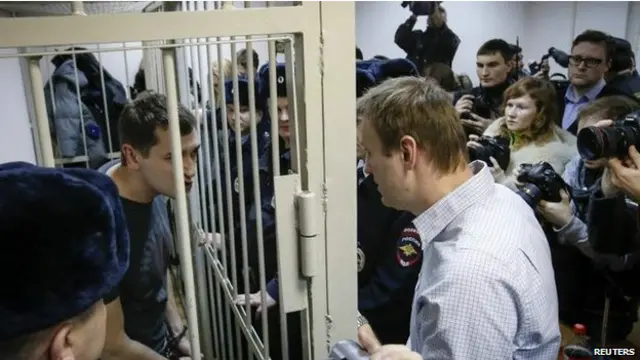 रूस में भ्रष्टाचार विरोधी अभियान के नेता अलेक्सी नवालिन