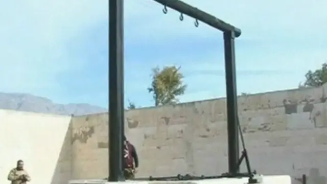 पाकिस्तान में फांसी का तख्ता