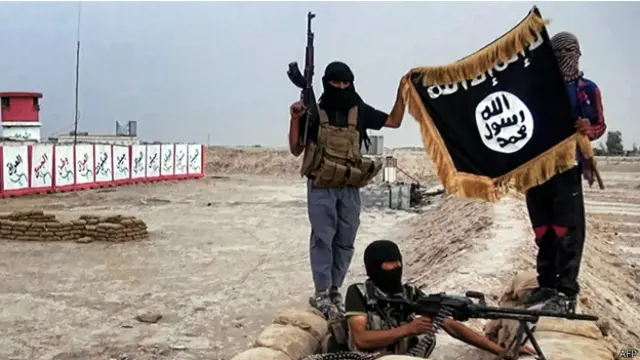 مسلحو داعش في محافظة صلاح الدين العراقية