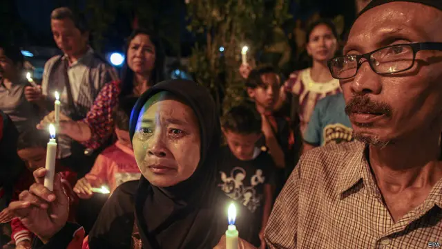 Vigilia en Indonesia