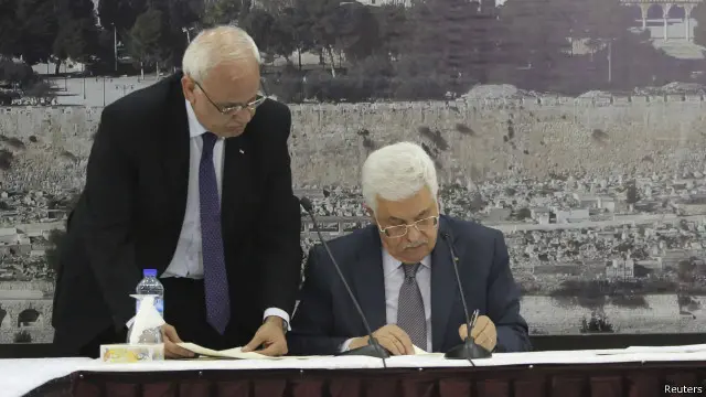 واشنطن اعتبرت توقيع عباس على ميثاق روما المنشئ للمحكمة الجنائية الدولية "خطوة تصعيدية".