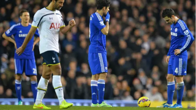 Chelsea ditaklukkan Tottenham 3-5 dalam laga yang berlangsung seru.