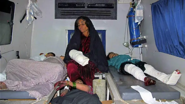  د پېښې ډېر ټپیان لښکر ګاه ته د درملنې لپاره لېږدول شوي دي 