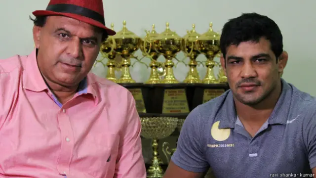 सतपाल पहलवान और सुशील कुमार 