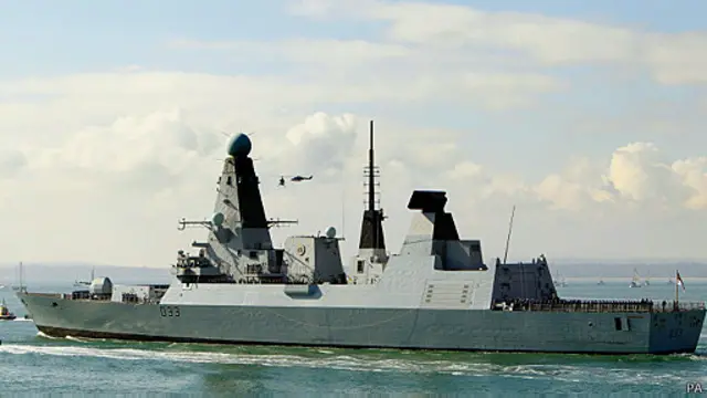 45型驱逐舰是皇家海军建造的威力最强的战舰之一,可以每天航行600海里、并可在全球部署。