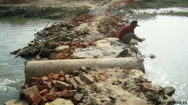 जमुनिया धार पर बना पुल