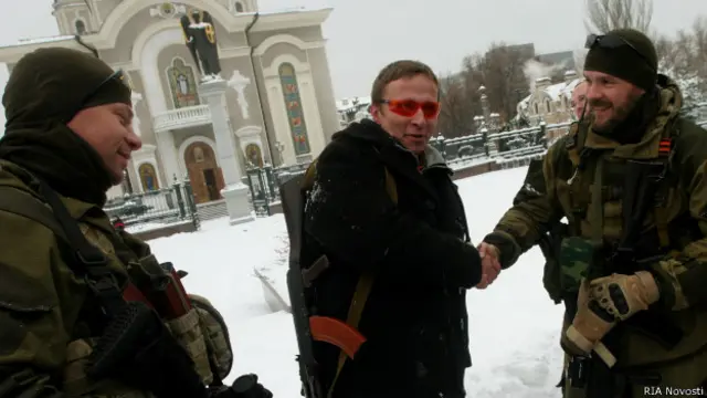 Иван Охлобыстин с сепаратистами