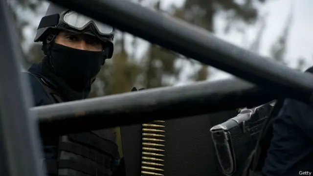 mexico, federal police