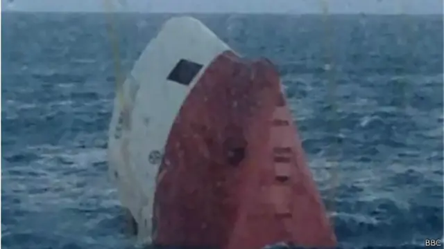 Kapal kargo Cjemford dilaporkan karam tanpa sempat mengirim sinyal bahaya ke Dinas Penjaga Pantai.