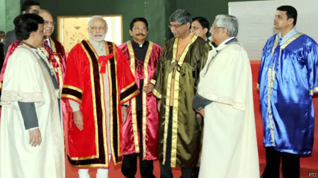 नरेंद्र मोदी, विज्ञान सम्मेलन, 2015