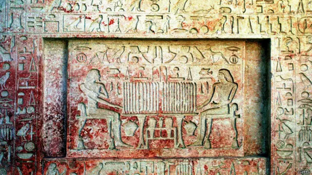 Imagen de archivo de una tumba hallada en Abu Sir.