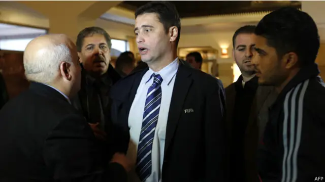 يقول ديفيد بورخا مبعوث الفيفا إن الزيارة "ستؤسس لتعاون مثمر"