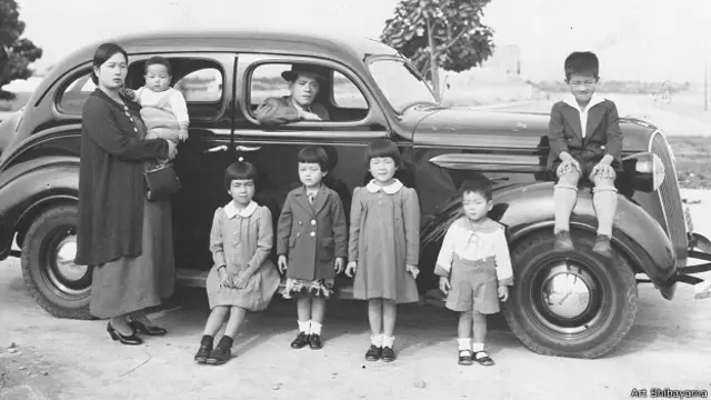 La familia de Art Shibayama