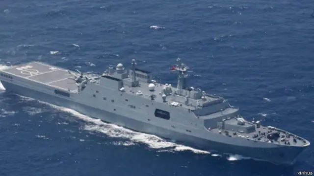 Beberapa analis mengatakan Cina mulai menggencarkan sumber daya di bidang pertahanan maritim.